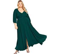 City Chic Women's Apparel City Chic Plus Size Maxi Desire Dress, Sea Green, 26
