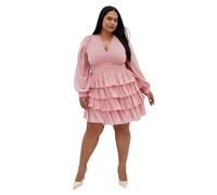 City Chic Women's Dress-Kailey, Sugar, 20 Plus