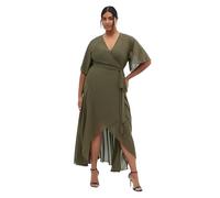 City Chic Women's Dress-Lovers Lane, Green Forest, 22 Plus