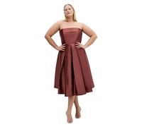 City Chic Women's Dress-Tiffany Cocktail, Sable, 26 Plus