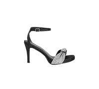 City Chic Women's Heel-Wide Fit Alexa Pump, Black, 5.5 UK