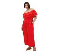 City Chic Women's Plus Size Jumpsuit - Poppy Off Shoulder, Sunset, 20
