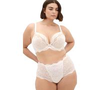 City Chic Women's Plus Size Shorty - Ophelia, Ivory, 14-16 Plus