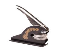 City Company Seals Desktop Notary Seal Paper Embossing Press for Notaries. Notorize documents Metal-Based model inBlack & Gold, 5060339275222