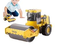 City Construction Steamroller Toy - Road Roller Construction Model for Kids | Creative Grader Toy Vehicle, Diecast Steamroller Display for Boys and Girls Age 5+, Educational STEM Engineering Gift