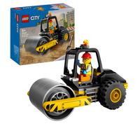LEGO City Construction Steamroller, Vehicle Toy for Boys, Girls & Kids aged 5 Plus Years Old, Model Truck Building Set with a Worker Minifigure, Engineering Toys, Small Birthday Gift Idea 60401