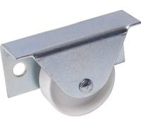 City Deco Centre Fixed Castor for Underbed Boxes Ø 35mm Wheel Side Plate Fixing