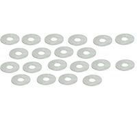 City Deco Centre MUDGUARD washers Also known as penny or repair washers BZP (Pack of 20) ((1/4" x1.1/4") M6 x 30mm)