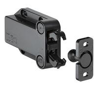 City Deco Centre Non-Magnetic Pressure Catch Pull (approx.): 4 kg - Finish - Black