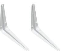 City Deco Centre Shelf Brackets London Style, Pack of 20 (150mmx 125mm 6"x5", White)