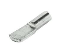 City Deco Centre Shelf Support Plug in for Ø 4 mm Hole 60 kg Load Carrying Capacity (Pack of 10) (Nickel Plated)