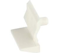City Deco Centre Shelf Support Plug in for Ø 5mm Holes (Pack of 20) (White)
