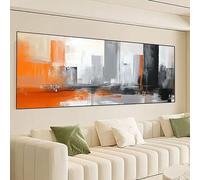 City Diamond Art Kits Adults, 200x100cm Abstract Large Diamond Painting Kit with Square Diamonds, Full DIY Gem Art Crystal Cross Stitch Embroidery Kit Crafts for Adults, Home Room Decor, Gifts 0R-17