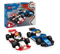 Lego City F1 Williams Racing &Amp; Haas F1 Race Cars 60464 One Colour