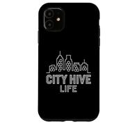 City Hive Life Urban Beekeeper Rooftop Apiary Art Case for iPhone 11