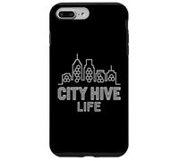 City Hive Life Urban Beekeeper Rooftop Apiary Art Case for iPhone 7 Plus/8 Plus