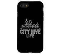 City Hive Life Urban Beekeeper Rooftop Apiary Art Case for iPhone SE (2020) / 7/8
