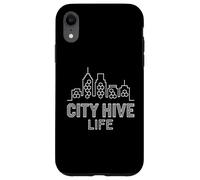 City Hive Life Urban Beekeeper Rooftop Apiary Art Case for iPhone XR