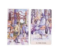 City Labyrinth Tarot Card, Fortune Telling Card Game, 78 Cards Tarot Deck, City Labyrinth Board Game, English Card Game, City Labyrinth Board Game, 78 Cards for Women Girls Witch