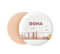 City Landmark Building Doha Air Cushion Makeup Foundation Sponge Powder Puff