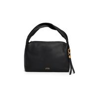 City Leather Shoulder Bag Black