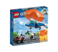 City LEGO Sky Police Parachute Arrest 60208 Building Kit , New 2019 (218 Piece)