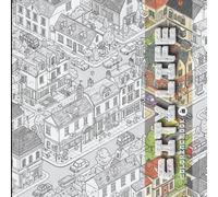 City Life .Architecture and city life as coloring fun for young and old.: Coloring Book - 60 detailed illustrations to color in, 8.5x8.5 inches in size.
