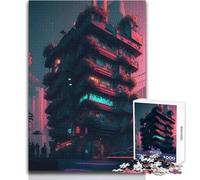 City Life Jigsaw 1000 Pieces for Adults Brain Training Educational Game Ideal Surprise Gift for Loved Ones Size 38x52cm