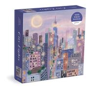 City Lights 1000pc Puzzle In Square Box by Unknown Author | 2022