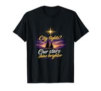 City Lights Our Stars Shine Brighter Local Pride T-Shirt