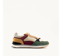 HOFF city montreal trainers in white & burgundy UK 8 (EU 42)