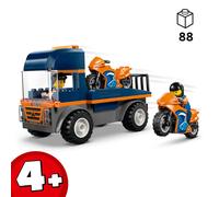 LEGO City 60491 Motorcycle Transporter - PRE ORDER Will Ship From Jan 5th