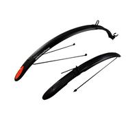 Polisport Colorado Mudguard City Road Trekking Bike Bicycle Set 700C Black