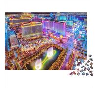 City Nightscape 1000 Piece Jigsaw Puzzle Paper for Adults Neon Lights Jigsaw Puzzle 70x50cm/1000pcs