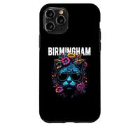 City of Birmingham Cat Wearing Sunglasses and Flowers Design Case for iPhone 11 Pro