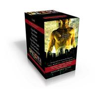 City of Bones / City of Ashes / City of Glass / City of Fallen Angels / City of Lost Souls / City of Heavenly Fire (Mortal Instruments)