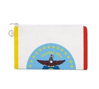 City of Columbus Flag Funny Coin Purse Portable Zipper Change Multifunctional Pouch Bag Gift for Men Women