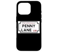 City of Liverpool Penny Lane L18 Street Sign Case for iPhone 16 Pro