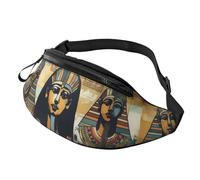 City of London Fanny Pack for Women Men Fashion Waist Pack Adjustable Belt Bag for Workout Running Travelling Casual Waist Bag, Ancient Egypt Tribe Series, One Size