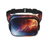 City of London Fanny Pack for Women Men Fashion Waist Pack Adjustable Belt Bag for Workout Running Travelling Casual Waist Bag, Outer Space Stars, One Size