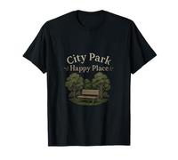 City Park Happy Place Local Pride Nature Design T-Shirt
