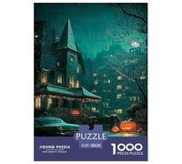 City Puzzles 1000 Piece Challenge Toy Adults And Children Mystical Puzzle Game Family Fun Jigsaws Puzzles Home Decoration Gift 38x26cm/1000pcs