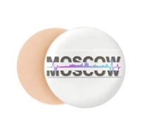 City Radio Moscow Building Air Cushion Makeup Foundation Sponge Powder Puff