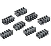 City Rail Extension Set City Train Rails Accessories Clamping Blocks Compatible with the Market Leader City Rail Building Blocks Set of 40