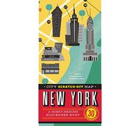 City Scratch-off Map: New York: A Sight-Seeing Scavenger Hunt