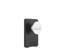 City Skyline Continuous Line Drawing Urban Architecture PopSockets PopWallet for MagSafe