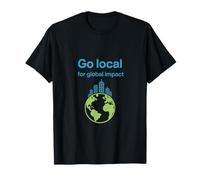 City Skyline Pride Go Local for Global Impact T-Shirt