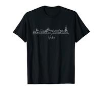 city skyline Vaduz City Liechtenstein T-Shirt