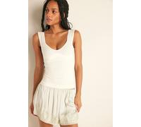 City Slicker Short Sleeve Tee by Intimately at Free People in Moonlight, Size: M/L - female