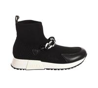 City Sock Chain Sneaker - female - Liu Jo - Sneakers - Black - 2 UK - Shoes 2 UK